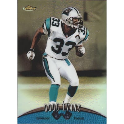 1998 Finest No-Protectors Refractors #234 Doug Evans