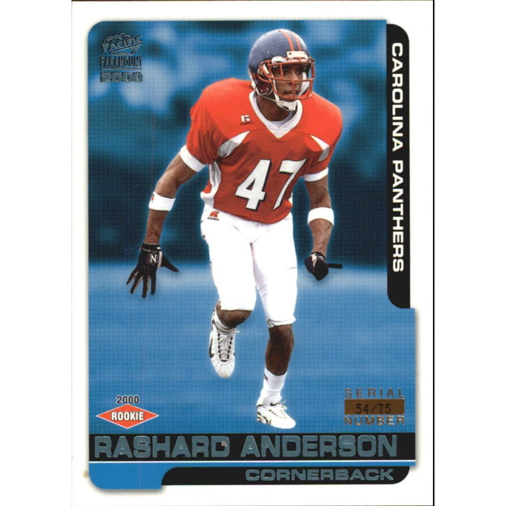 2000 Paramount Platinum Blue #32 Rashard Anderson