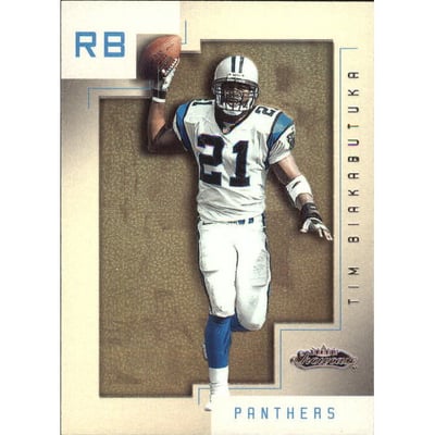 2001 Fleer Showcase Legacy #71 Tim Biakabutuka