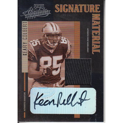 2004 Absolute Memorabilia Signature Material #SM17 Keary Colbert/300