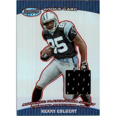 2004 Bowman's Best Red #121 Keary Colbert JSY
