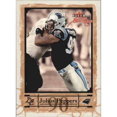 2004 Fleer Sweet Sigs Black #65 Julius Peppers/90
