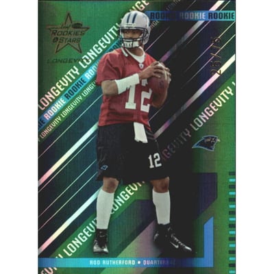 2004 Leaf Rookies and Stars Longevity Emerald #113 Rod Rutherford