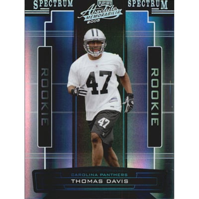 2005 Absolute Memorabilia Spectrum Silver #153 Thomas Davis