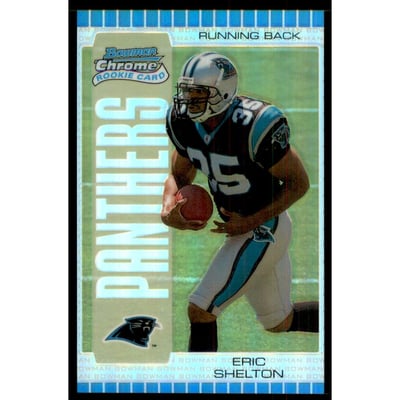 2005 Bowman Chrome Silver Refractors #124 Eric Shelton