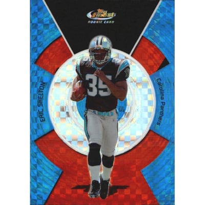 2005 Finest Gold Refractors #147 Eric Shelton