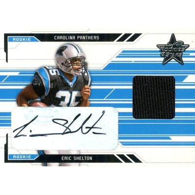 2005 Leaf Rookies and Stars Rookie Autographs #261 Eric Shelton JSY