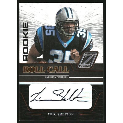 2005 Zenith Rookie Roll Call Autographs #RC11 Eric Shelton/250