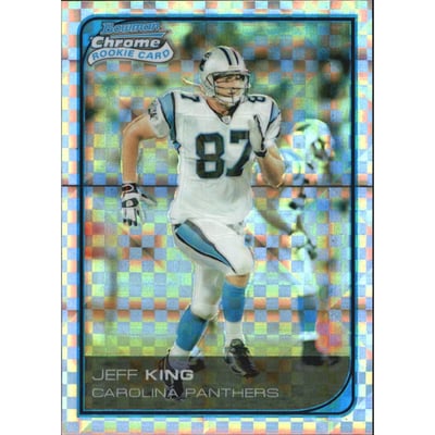 2006 Bowman Chrome Xfractors #33 Jeff King