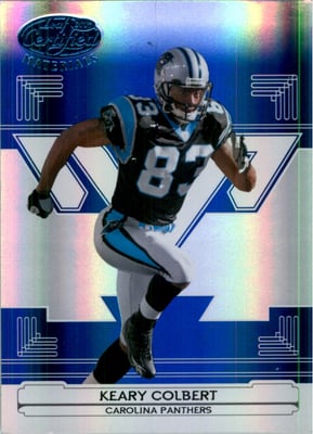 2006 Leaf Certified Materials Mirror Blue #23 Keary Colbert