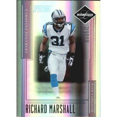 2006 Leaf Limited Silver Spotlight #234 Richard Marshall