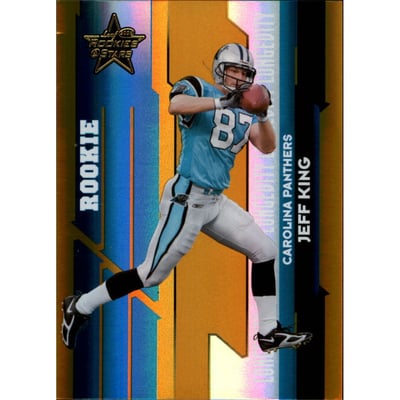 2006 Leaf Rookies and Stars Longevity Gold Parallel #127 Jeff King