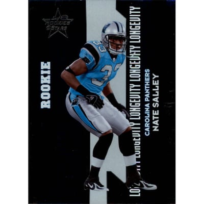 2006 Leaf Rookies and Stars Longevity Silver Parallel #175 Nate Salley