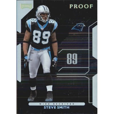 2006 Playoff NFL Playoffs Gold Proof #59 Steve Smith