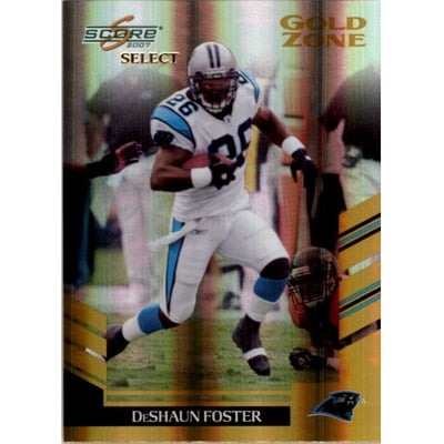2007 Select Gold Zone #81 DeShaun Foster