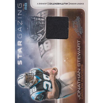 2008 Absolute Memorabilia Star Gazing Materials #24 Jonathan Stewart