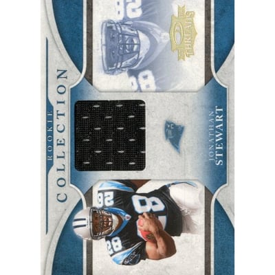 2008 Donruss Threads Rookie Collection Materials #5 Jonathan Stewart