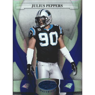 2008 Leaf Certified Materials Mirror Blue #18 Julius Peppers