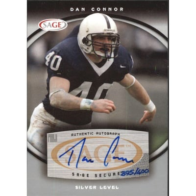 2008 SAGE Autographs Silver #A15 Dan Connor