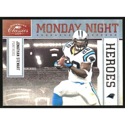2009 Donruss Classics Monday Night Heroes Platinum #26 Jonathan Stewart