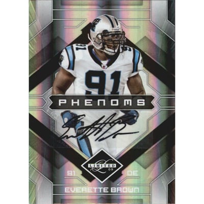 2009 Limited #173 Everette Brown AU/399 RC