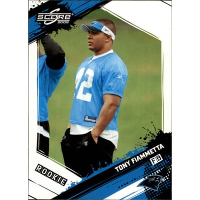 2009 Score Artist's Proof #396 Tony Fiammetta