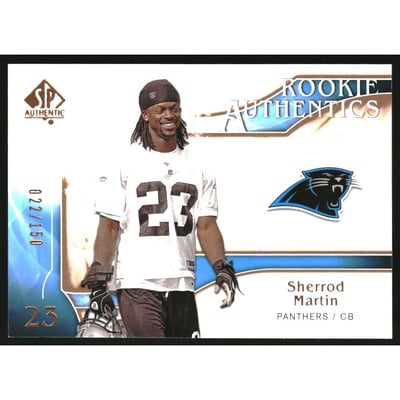 2009 SP Authentic Bronze #213 Sherrod Martin