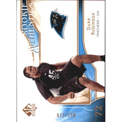 2009 SP Authentic Bronze #215 Duke Robinson