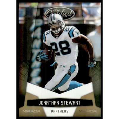 2010 Certified Mirror Gold #20 Jonathan Stewart