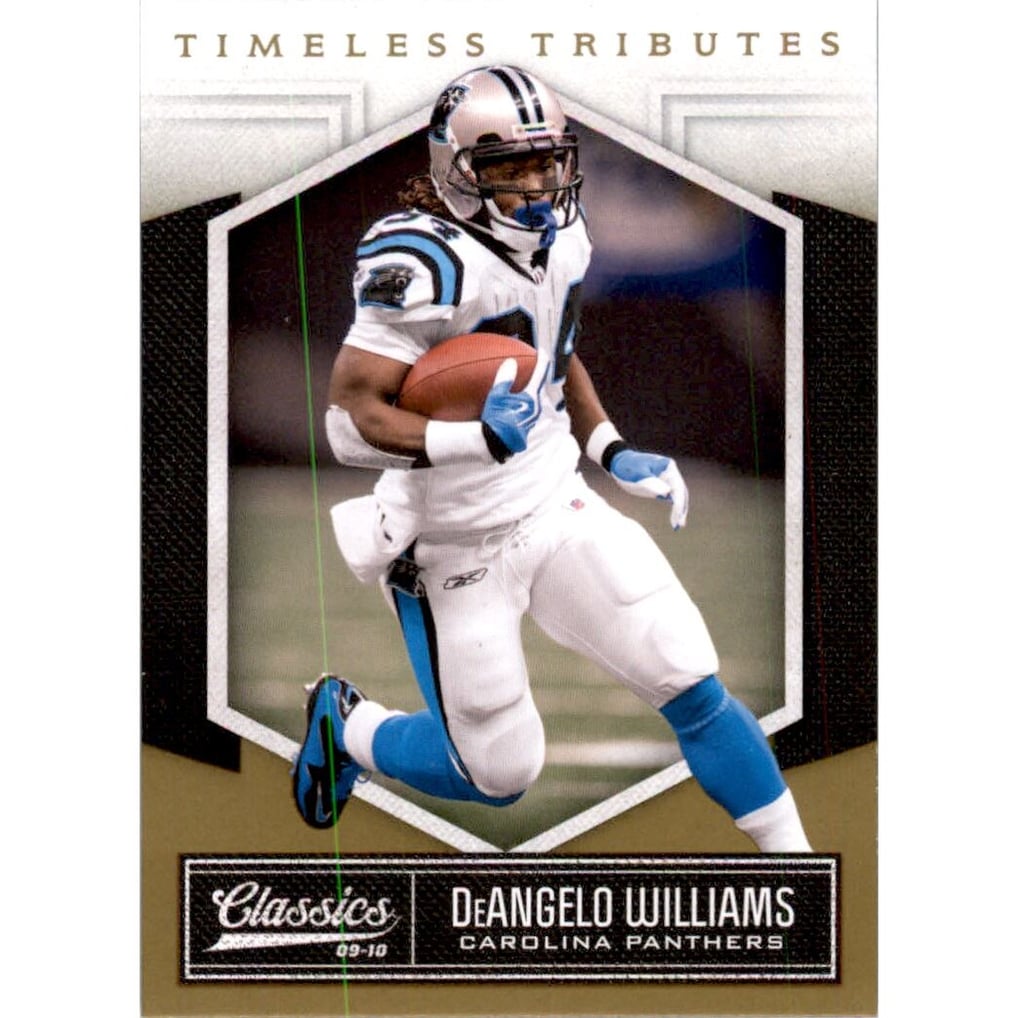 2010 Classics Timeless Tributes Gold #13 DeAngelo Williams