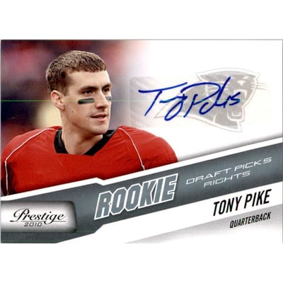 2010 Prestige Draft Picks Rights Autographs #298 Tony Pike/499