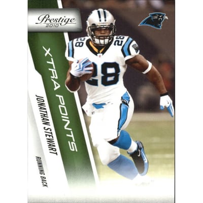 2010 Prestige Xtra Points Green #29 Jonathan Stewart