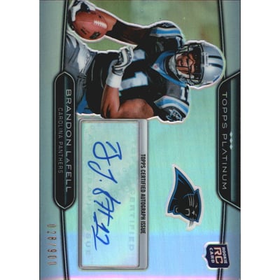 2010 Topps Platinum Rookie Autographs #83 Brandon LaFell/900