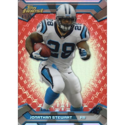2013 Finest Red Refractors #71 Jonathan Stewart