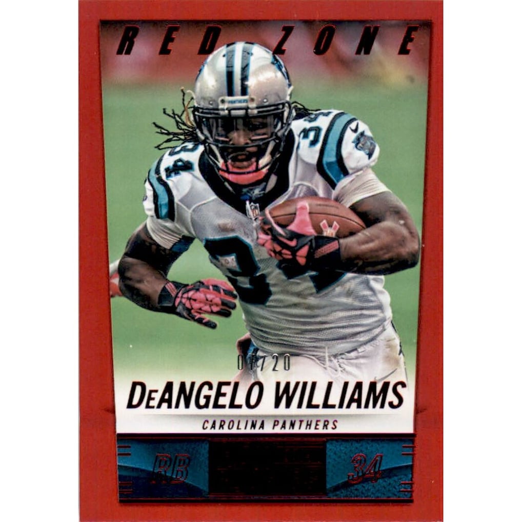 2014 Panini Hot Rookies Red Zone #33 DeAngelo Williams