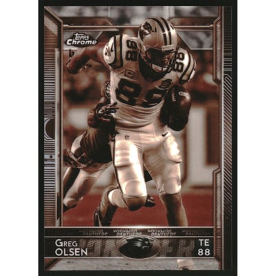 2015 Topps Chrome Sepia Refractors #87 Greg Olsen