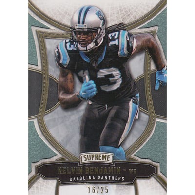 2015 Topps Supreme Green #35 Kelvin Benjamin