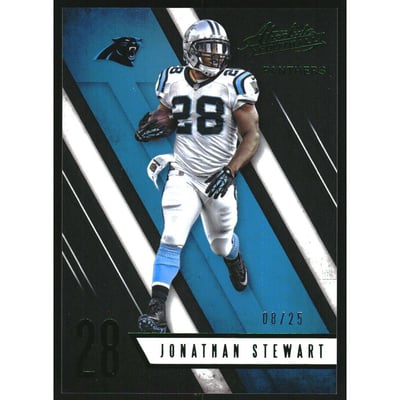 2016 Absolute Spectrum Green #58 Jonathan Stewart