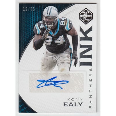 2016 Limited Ink Silver Spotlight #9 Kony Ealy
