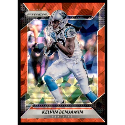 2016 Panini Prizm Prizms Red Crystals #81 Kelvin Benjamin