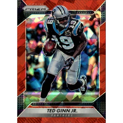 2016 Panini Prizm Prizms Red Crystals #91 Ted Ginn Jr.
