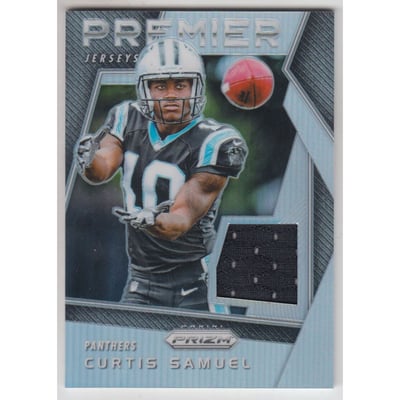 2017 Panini Prizm Prizm Premier Jerseys #37 Curtis Samuel