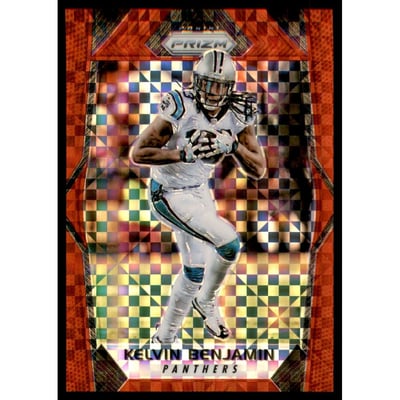 2017 Panini Prizm Prizms Red Power #56 Kelvin Benjamin