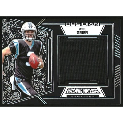 2019 Panini Obsidian Volcanic Materials #5 Will Grier
