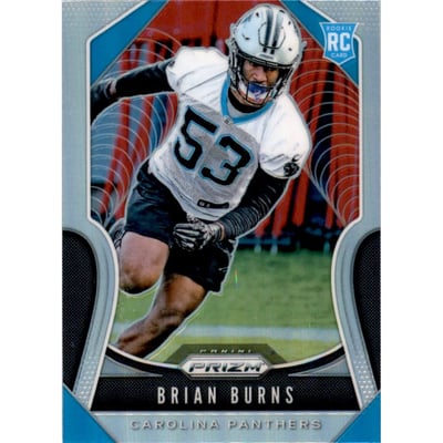 2019 Panini Prizm Prizms #318 Brian Burns