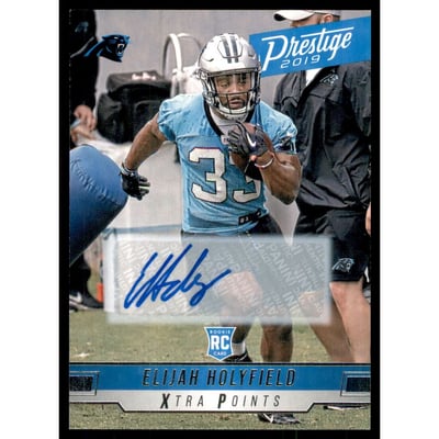2019 Prestige Xtra Points Signatures #285 Elijah Holyfield