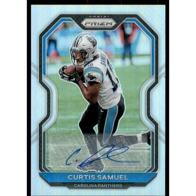 2020 Panini Prizm Autographs Prizms #235 Curtis Samuel