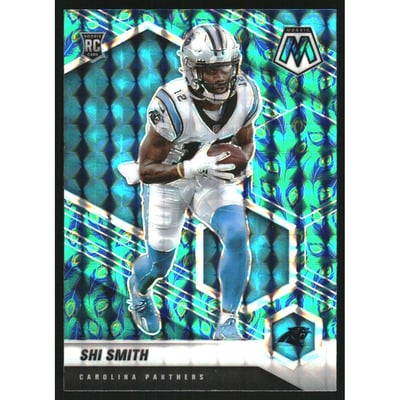 2021 Panini Mosaic Mosaic Choice Peacock #391 Shi Smith