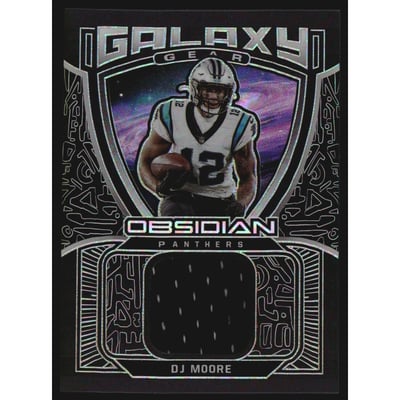 2021 Panini Obsidian Galaxy Gear #24 D.J. Moore