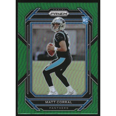 2022 Panini Prizm Prizms Green #304 Matt Corral